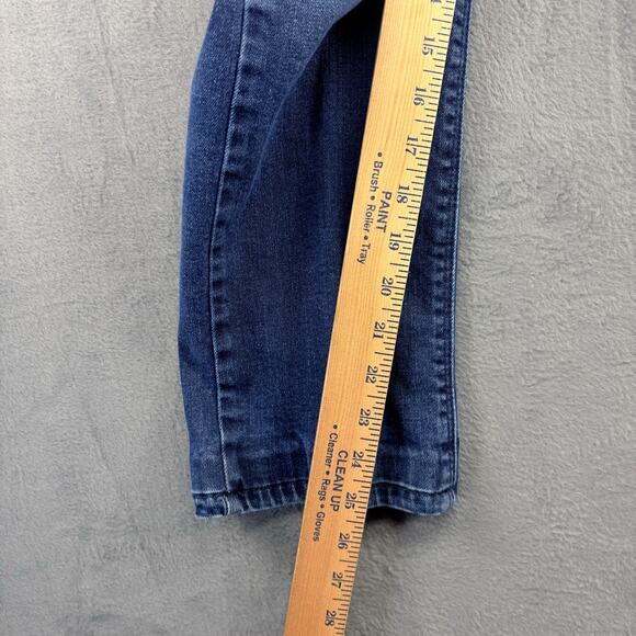 Mott & Bow Men's Slim Staple Jeans Women's 29x30 Blue Italian Denim High-Rise - Picture 8 of 11